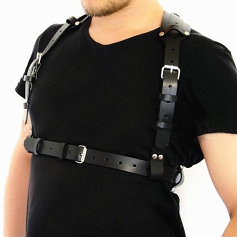 Harness Masculino Arn S Estilo Bdsm Chastity