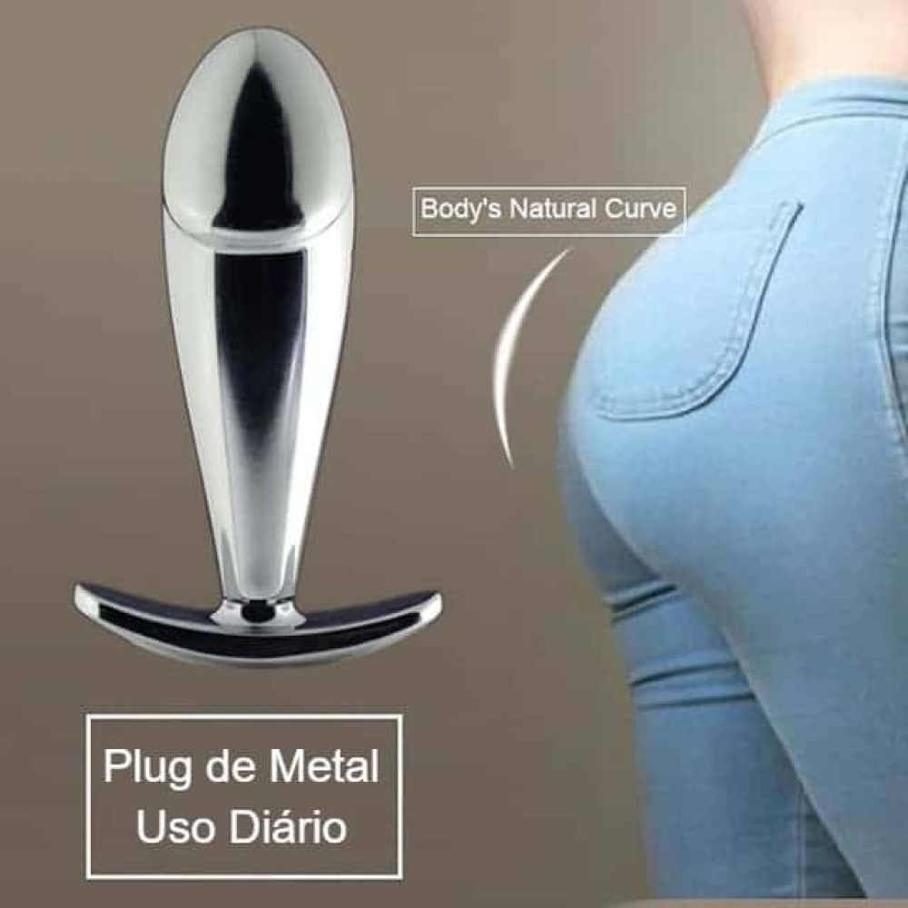 Plug Anal De Vidro Cristal Tamanho M Dio Butt Plug Chastity