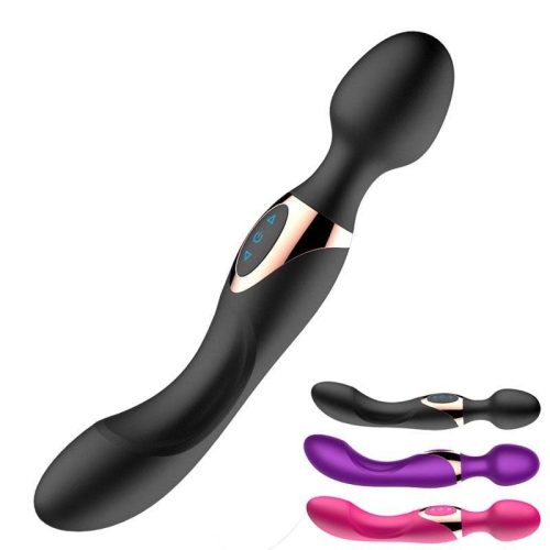 Vibrador Magic Wand Grande Super Potente Recarreg Vel Usb Chastity