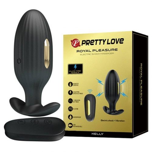 Plug Anal Vibrador De Pr Stata Pretty Love Royal Pleasure Chastity