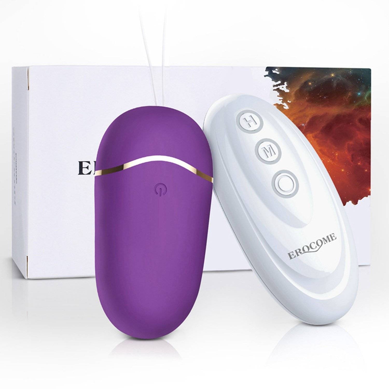 Mini Vibrador Egg Erocome Remote Control Chastity