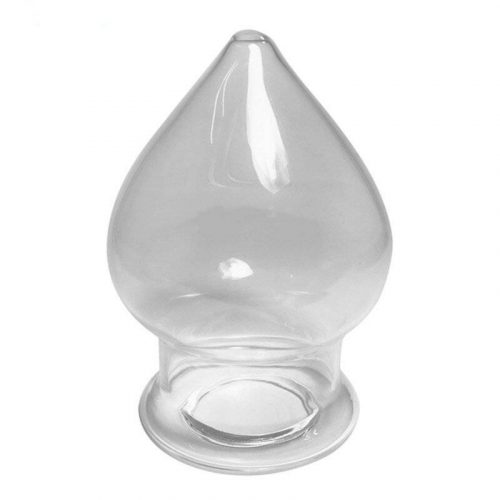 Plug Anal De Vidro Maci O M Dio Buttplug Crystal Chastity