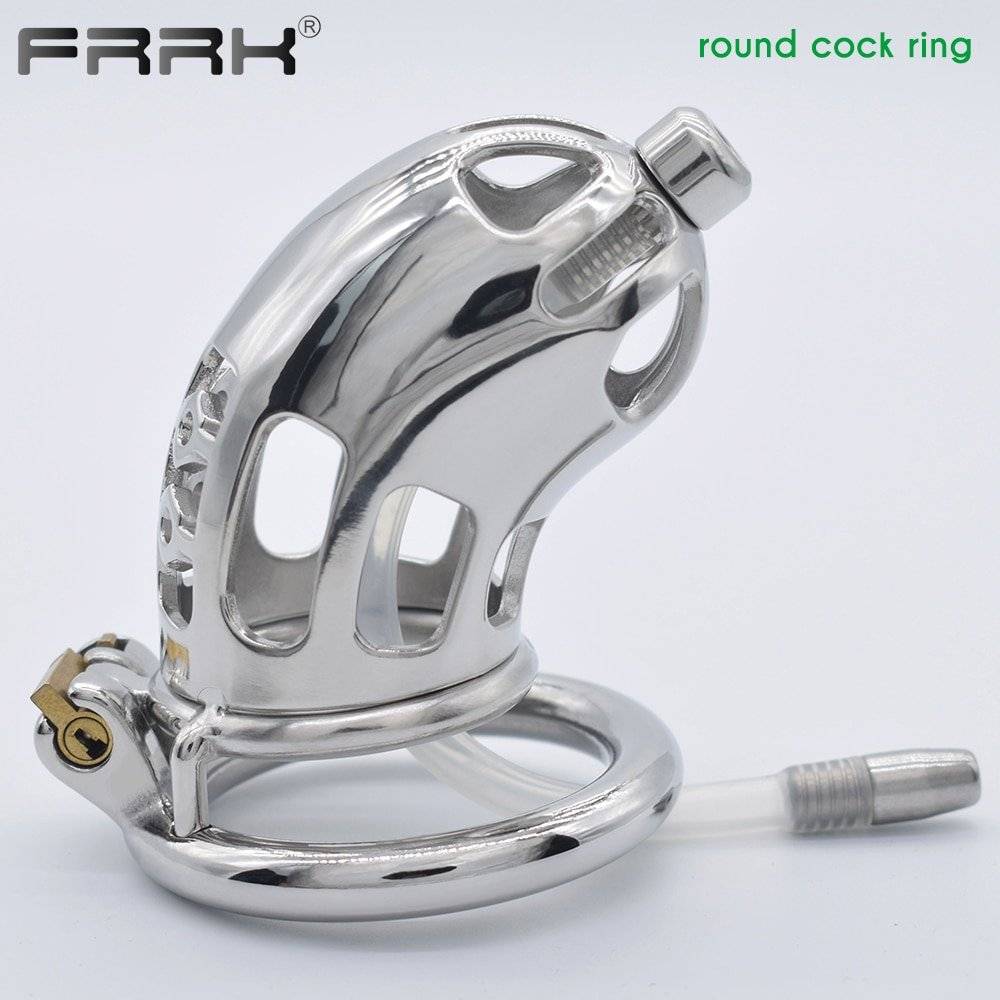 Cinto de Castidade FRRK 100 Aço Chastity Belt Cock Cage Chastity