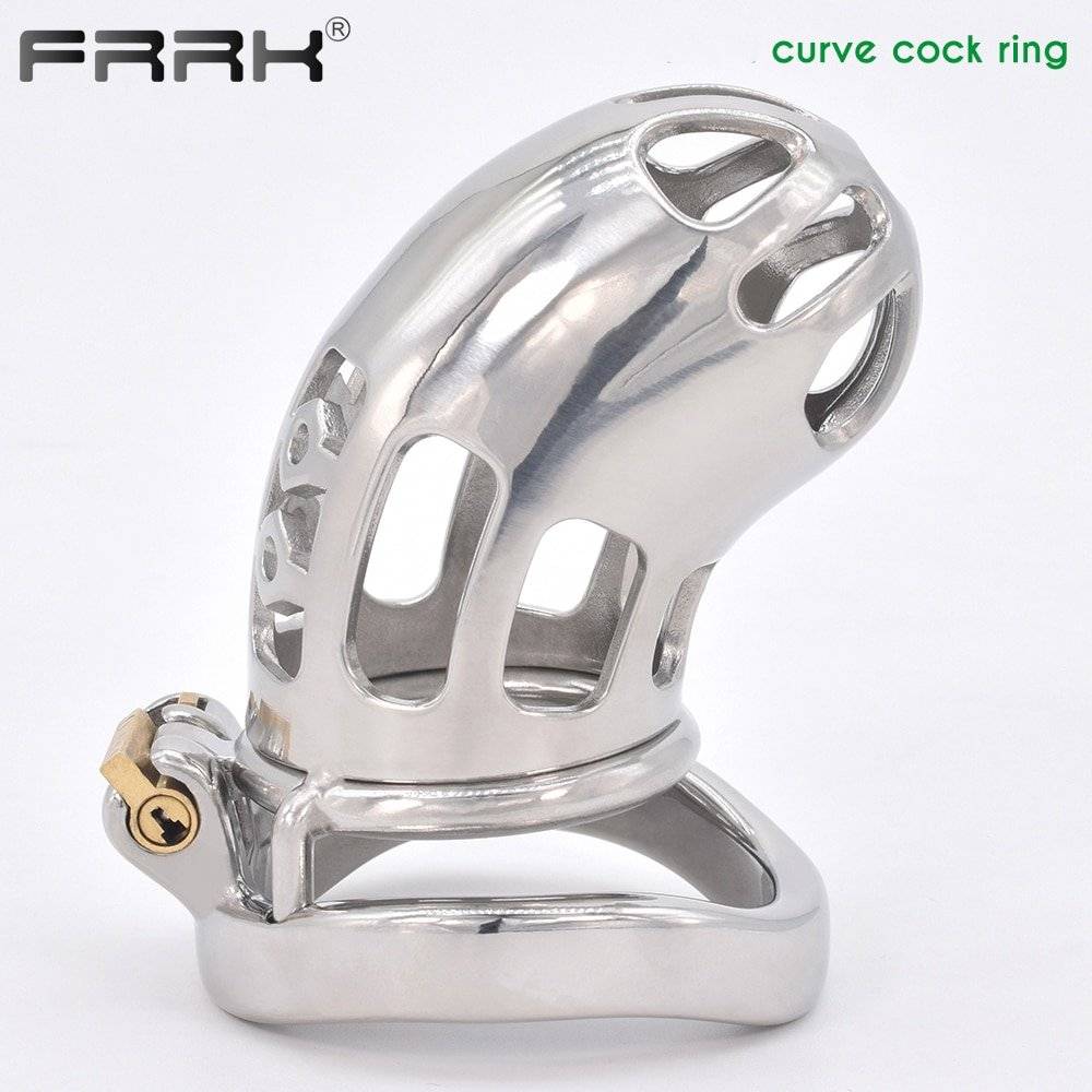 Cinto de Castidade FRRK 100 Aço Chastity Belt Cock Cage Chastity