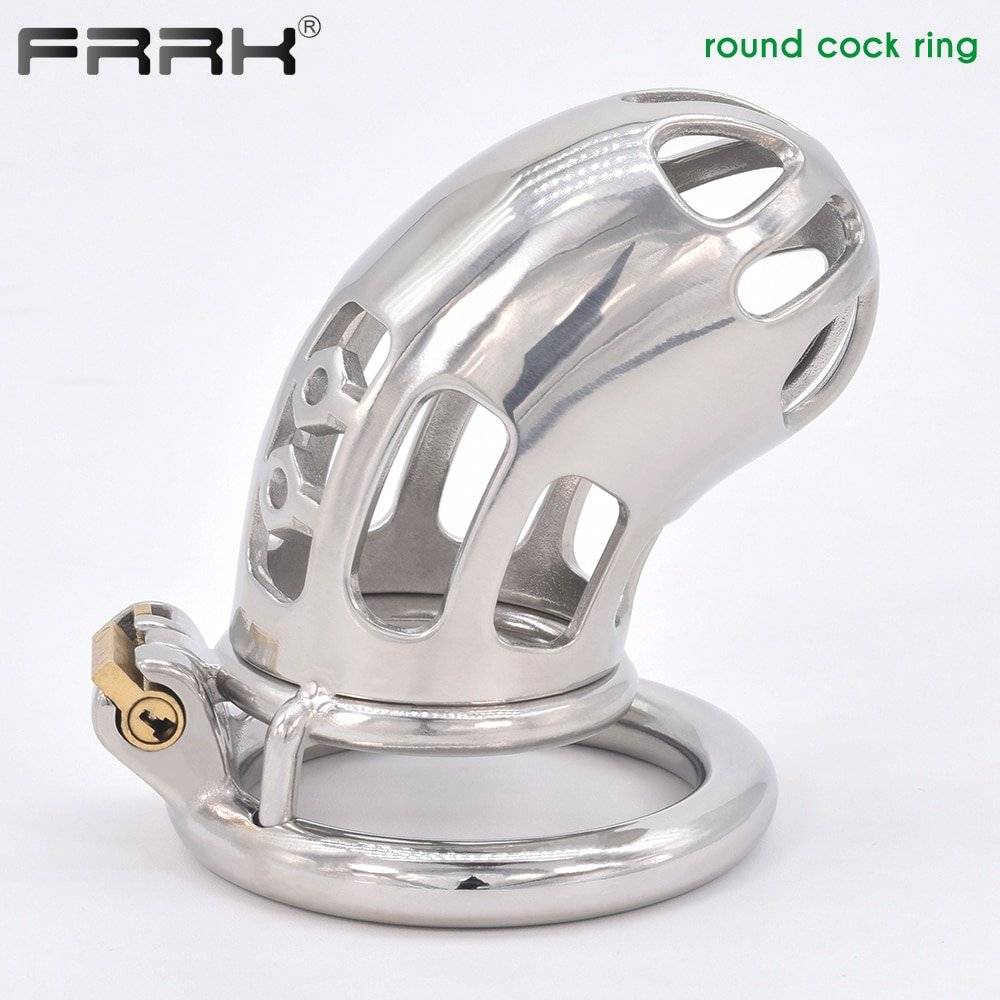 Cinto de Castidade FRRK 100 Aço Chastity Belt Cock Cage Chastity