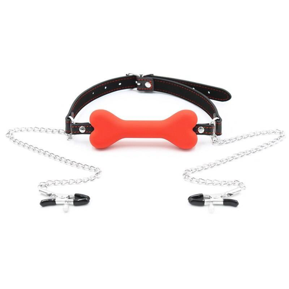 Mordaça Corda de Cânhamo BDSM Bondage Chastity