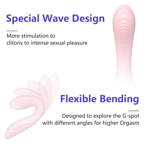 Vibrador Lolita Flexível Com Textura Dry-Well – 6 Velocidades Vibradores