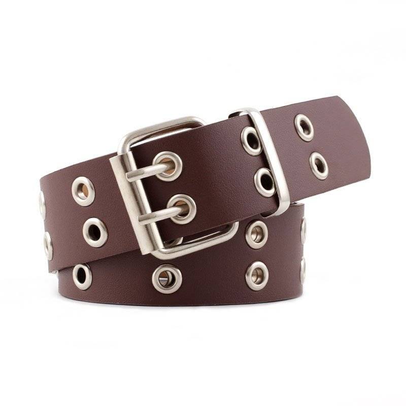 Best YBT Women Belt Imitation Leather Pin Buckle Belt New Punk Wind Jeans Fashion Individual Decorative Belt Chain Women Belt