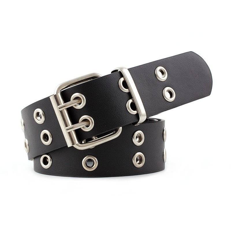 Best YBT Women Belt Imitation Leather Pin Buckle Belt New Punk Wind Jeans Fashion Individual Decorative Belt Chain Women Belt