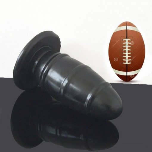 Faak rugby sexo anal plug dildo grande vibrador mulher adulto massagem fetiche sexo brinquedo para gay cabeça redonda inserção confortável vibradores Inserção