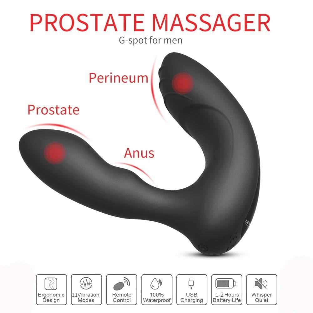 Levett masculino massageador de próstata vibrador para homens mulher vibratório anal plug adulto brinquedos sexuais sem fio brinquedo de próstata plugue de extremidade vibrador