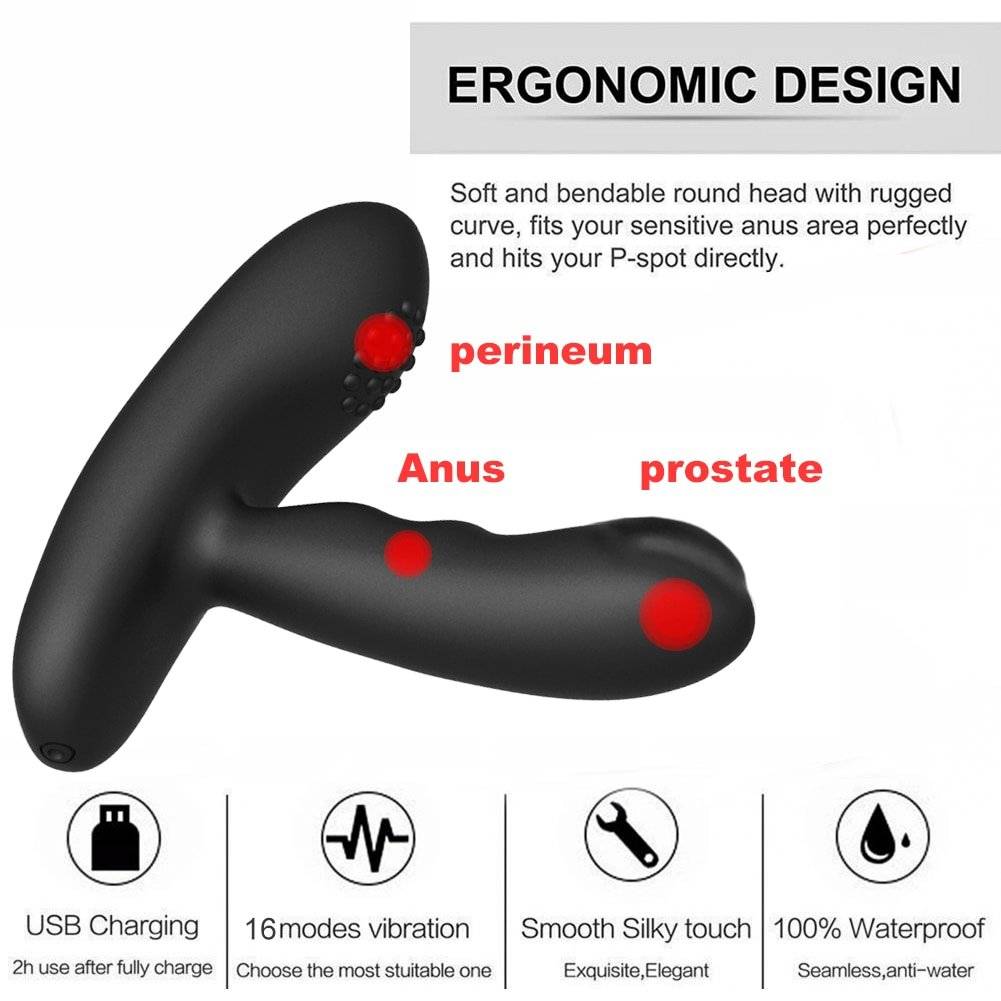 Levett masculino massageador de próstata vibrador para homens mulher vibratório anal plug adulto brinquedos sexuais sem fio brinquedo de próstata plugue de extremidade vibrador