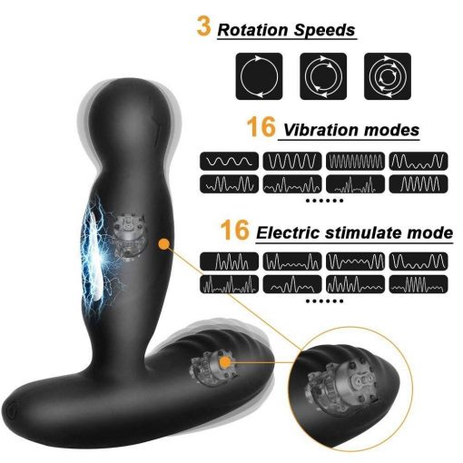 Levett masculino massageador de próstata vibrador para homens mulher vibratório anal plug adulto brinquedos sexuais sem fio brinquedo de próstata plugue de extremidade vibrador Inserção Plug anal Estimulador de Próstata