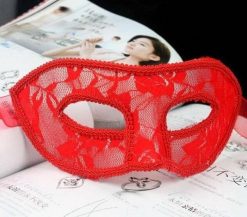 Black Red White Women Sexy Lace Eye Mask Party Masks For Masquerade Halloween Venetian Masquerade Masks Vestuário