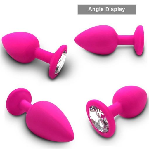 Iniciante silicone anal plug butt próstata massageador adulto gay produtos de sexo mini bala erótica vibrador brinquedos sexuais para mulheres Vibradores