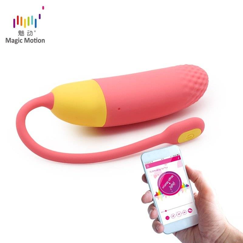 Magic motion vibrador de clitóris, vibrador de clitóris e ponto g com controle remoto, vibe smart, app, massageador de flamingo, brinquedo sexual mulher