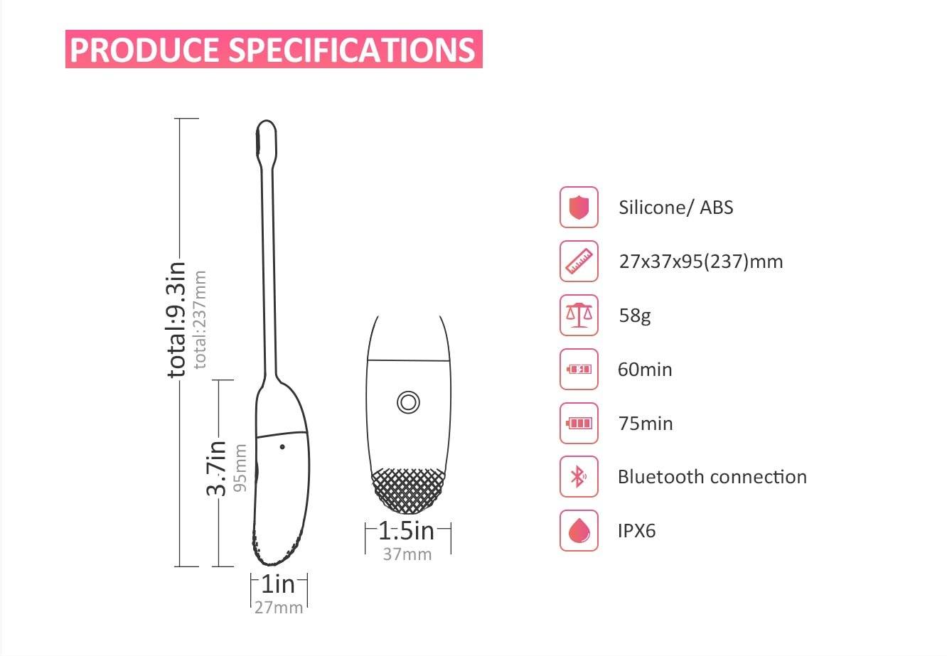 Magic motion vibrador de clitóris, vibrador de clitóris e ponto g com controle remoto, vibe smart, app, massageador de flamingo, brinquedo sexual mulher