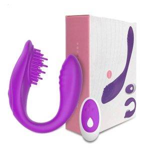 Vibrador Dupla Estimulação Para Casais Remote Control Vibradores