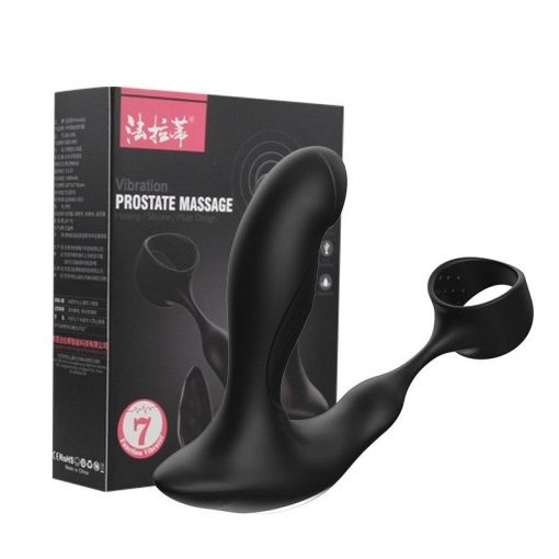 Vibrador de próstata massageador para homem anal plug silicone controle remoto prostata estimulador masturbação anal brinquedos sexuais para homem Jogos Adultos