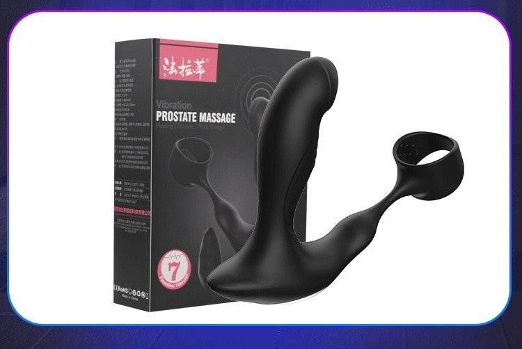 Vibrador de próstata massageador para homem anal plug silicone controle remoto prostata estimulador masturbação anal brinquedos sexuais para homem