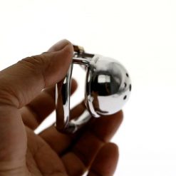 Small Chastity Cage Cinto De Castidade com Anel de Abertura Cintos de Castidade