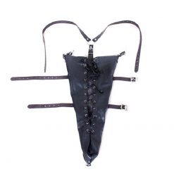 Arm Binder Trajes De Contenção Restrição BDSM Conjunto Bondage BDSM Bondage Mordaça Máscara