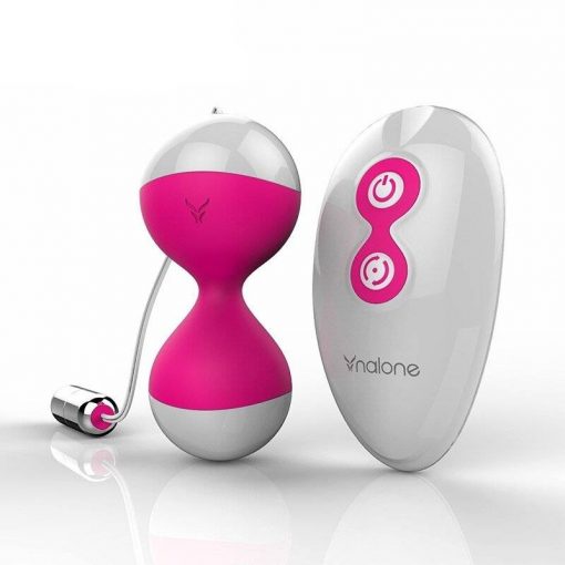 Vibrador Sem Fio Bullet Kegel Balls Ampulheta Nalone Wireless Vibradores Eletroestimulação