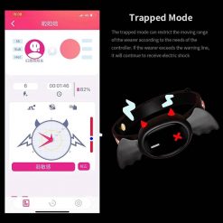 Qiui pequeno diabo cão escravo restrição colar choque elétrico app controle remoto colar bdsm adulto jogos brinquedos sexuais para casais Jogos Adultos