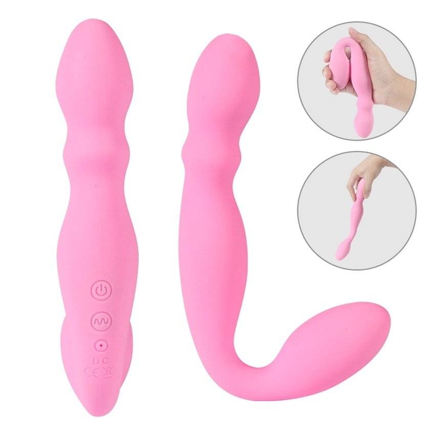 Vibrador com 2 motores strapon, brinquedo sexual para casais, mulheres, massageador ponto g, massageador, íntimo lésbico, masturbador erótico