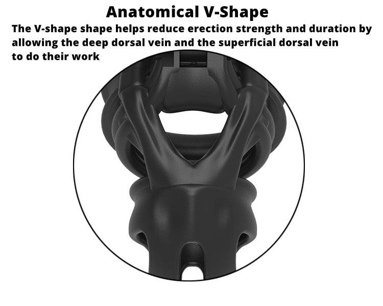 Cinto de Castidade Cobra Python V7 Evo 3D Cage