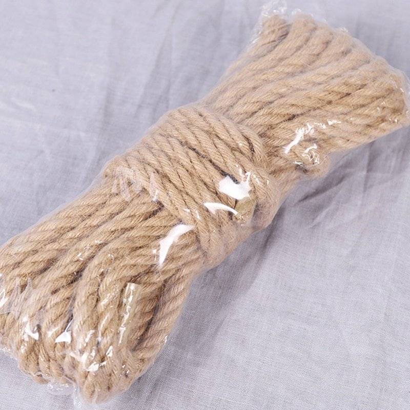 Corda de Juta cânhamo Natural torcido 10M Artesanal Bondage Shibari