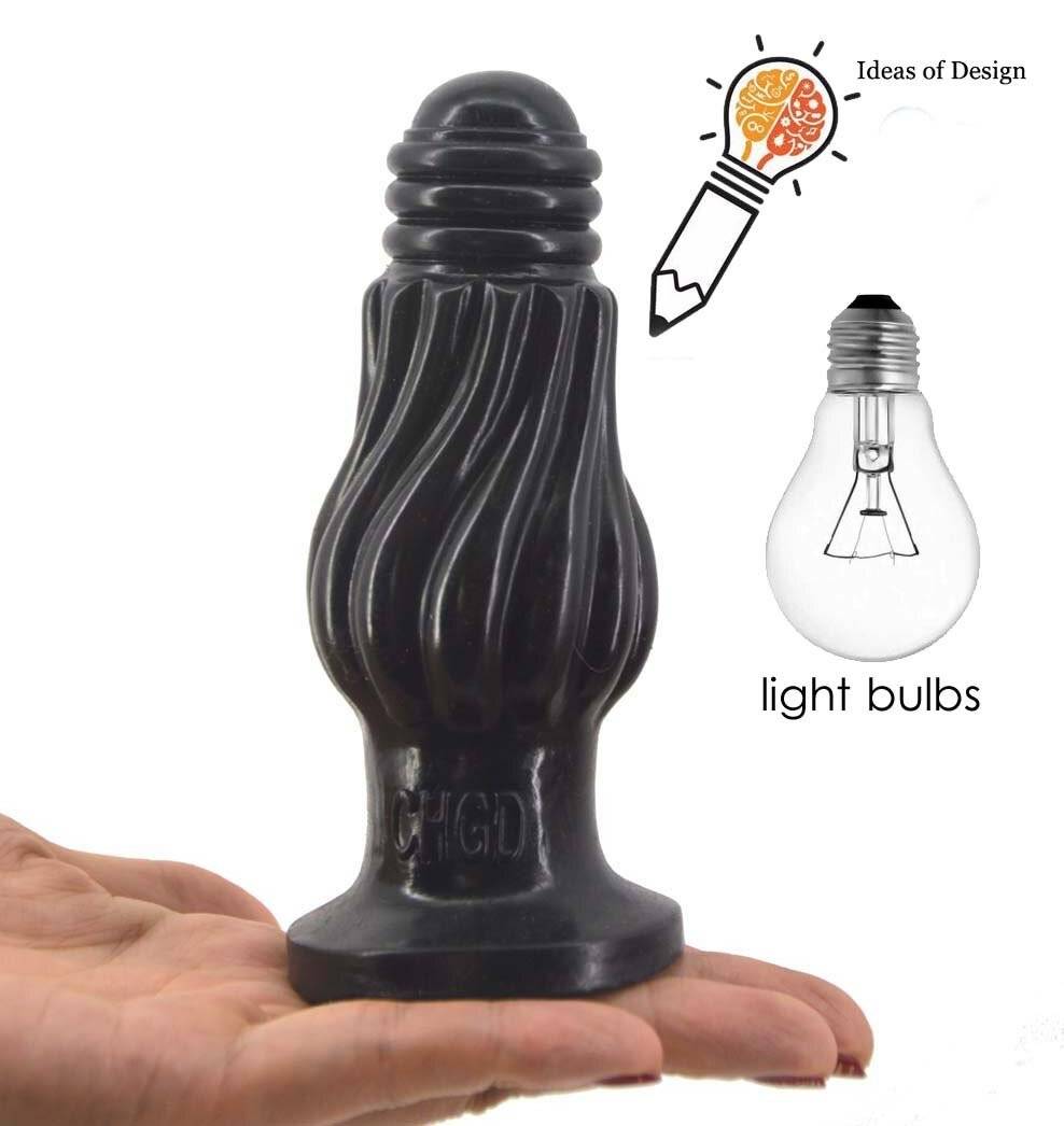 Plug Anal CHGD Bulbo ButtPlug 12CM Textura Profunda