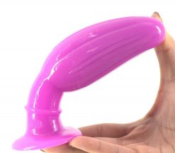 Plug Anal com Ventosa Médio 14,5CM Ass ButtPlug FAAK Inserção Plug anal