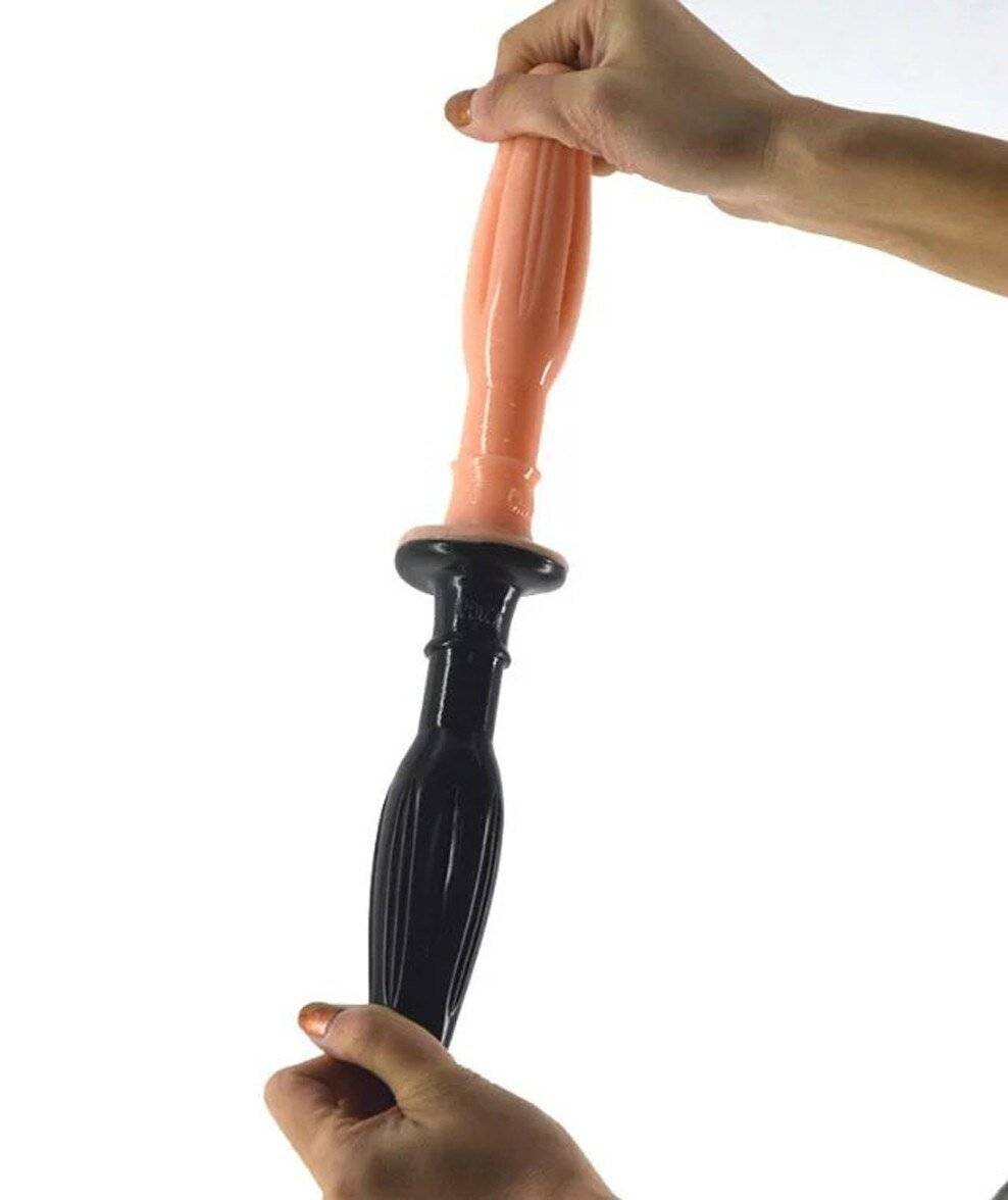 Plug Anal com Ventosa Médio 14,5CM Ass ButtPlug FAAK