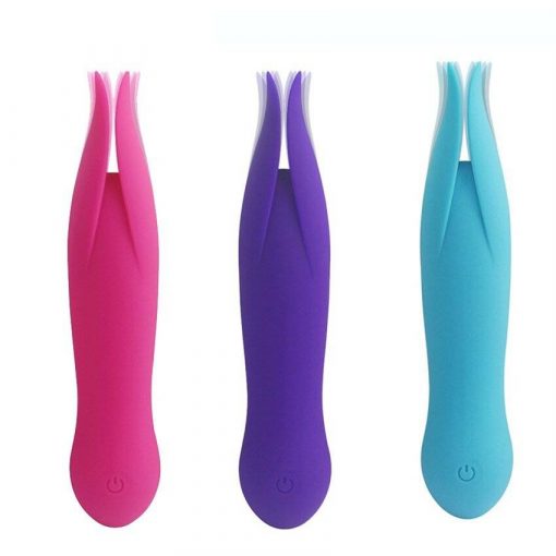 Vibrador Afrodisia Estimulador Clitóris Pontas Duplas Clamps G-spot Vibradores