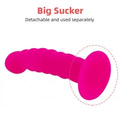 Strapon Dildo 14CM Beginner Vibrador Bullet Pegging Sex Toy Inserção Cinta Peniana