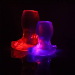 Oco anal plug sexo jogos para mulher exóticos acessórios buttplug plug com led espéculo vaginal expansor sexy brinquedos buttplug túnel Inserção