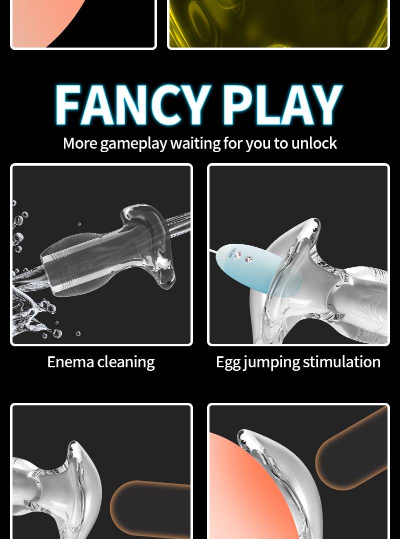 Oco anal plug sexo jogos para mulher exóticos acessórios buttplug plug com led espéculo vaginal expansor sexy brinquedos buttplug túnel