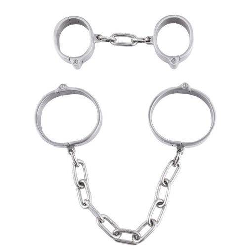 Algemas Heavy Stainless Steel Bondage Slave BDSM BDSM Bondage