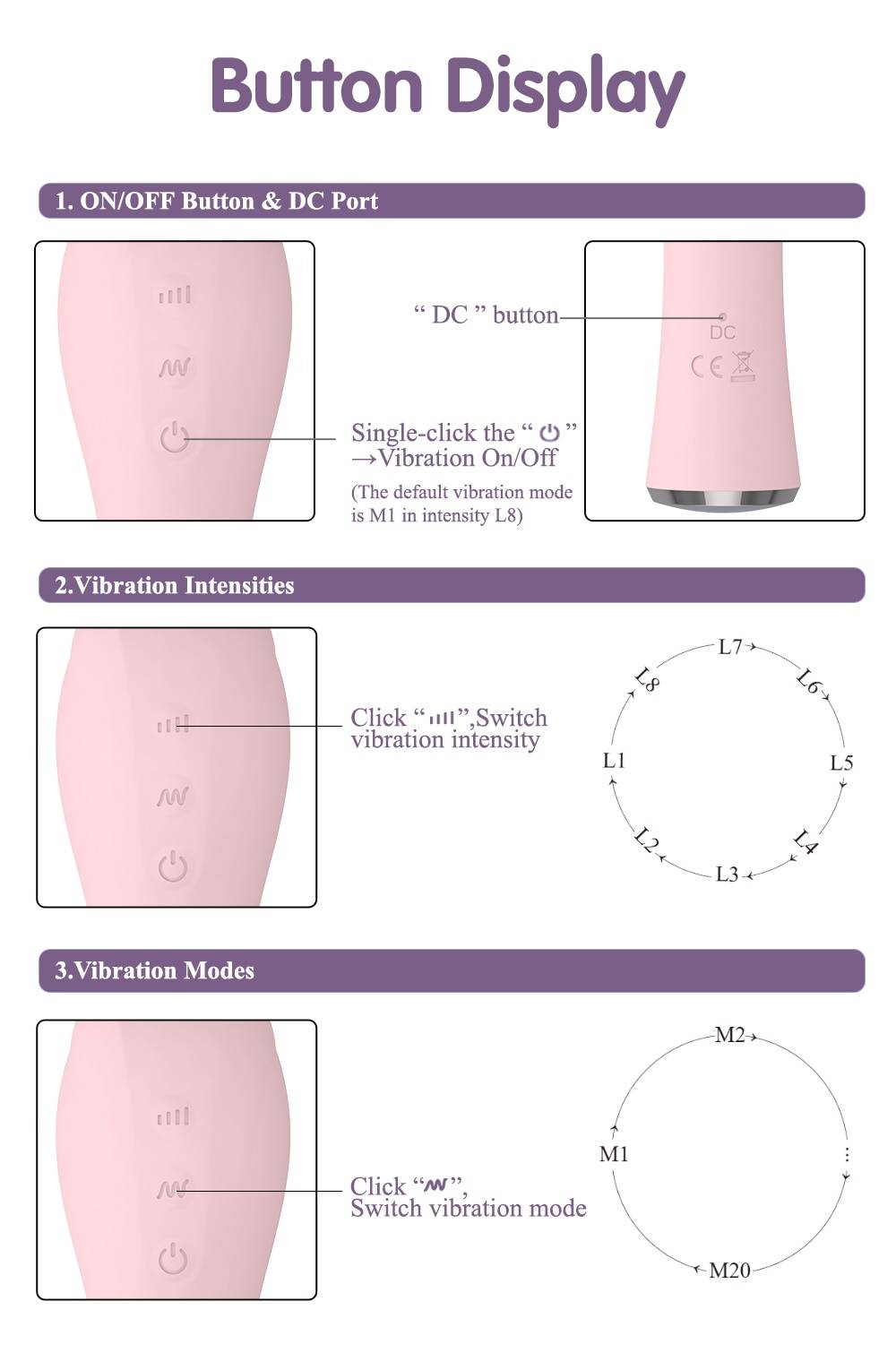 DRYWELL 20 Velocidades Varinha de Condão Poderosa Brinquedos Sexuais para Mulheres Vibrador Feminino Estimulador de Clitoris Silencioso Brinquedos de Casal para Adultos 18