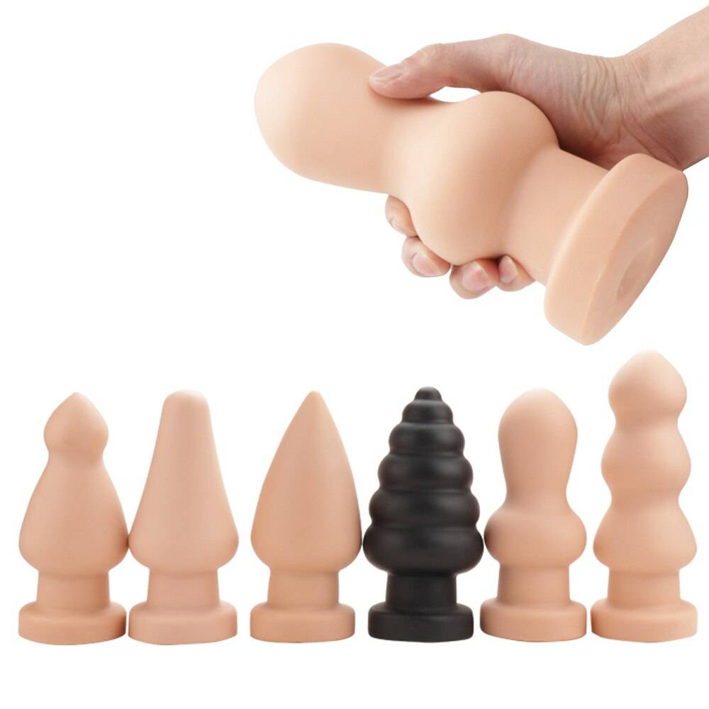 Anal plug sex shop grande butt plug com poderoso otário fêmea masturbação ferramenta anal brinquedo grânulos sexo buceta brinquedos para o casal