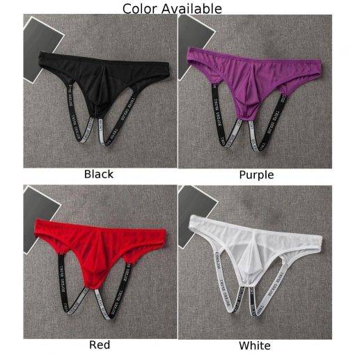 Calcinha masculina sexy calcinha gay cueca masculina jockstrap calcinha masculina de algodão tanga bikini cintura baixa sissy jock cinta Vestuário