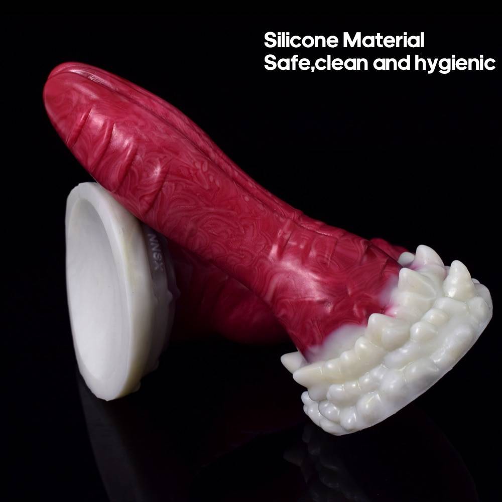 Nnsx 2022 animal nó dragão dildo com ventosa para mulher brinquedos sexy multicolorido silicone duplo headeanal plug adulto jogos 18