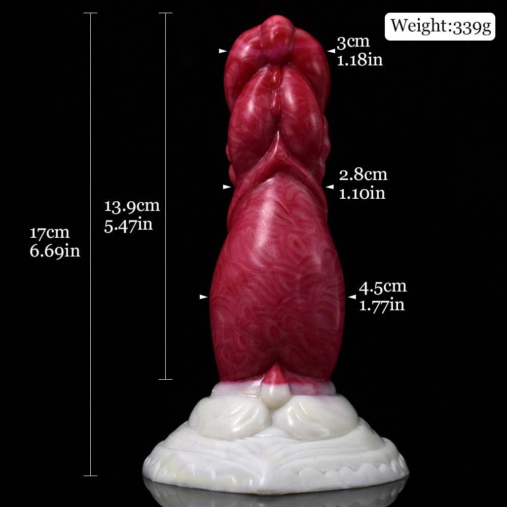 Nnsx 2022 animal nó dragão dildo com ventosa para mulher brinquedos sexy multicolorido silicone duplo headeanal plug adulto jogos 18