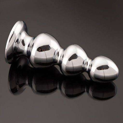 3 estilo de aço inoxidável enorme butt plug ânus estimulador brinquedos sexuais para homens mulheres gay contas de metal anal plug grande erótico adulto produto Inserção Plug anal