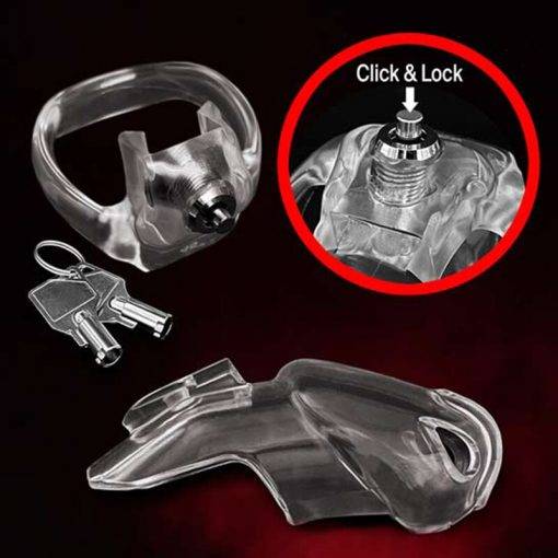 Cinto de Castidade Holytrainer V5 HT Chastity Click Lock Cintos de Castidade