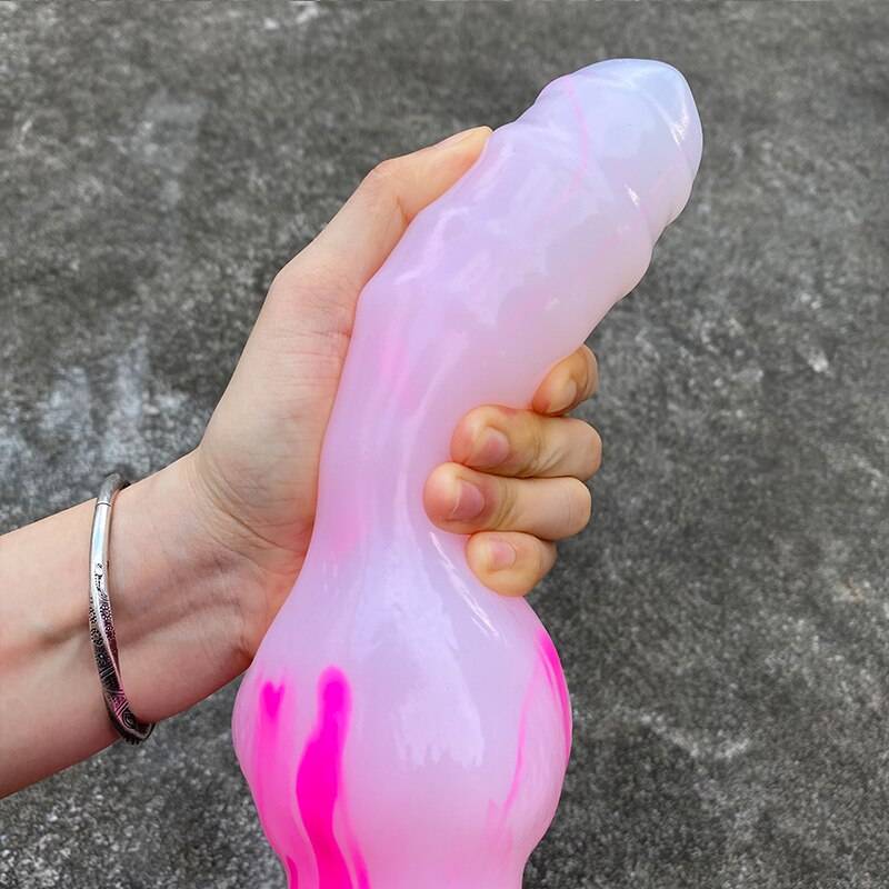 Enorme grosso cão vibrador macio silicone pênis grande pau phallus adulto sex shop brinquedo para as mulheres do sexo feminino masturbador ventosa anal brinquedos