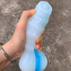 Enorme grosso cão vibrador macio silicone pênis grande pau phallus adulto sex shop brinquedo para as mulheres do sexo feminino masturbador ventosa anal brinquedos Inserção