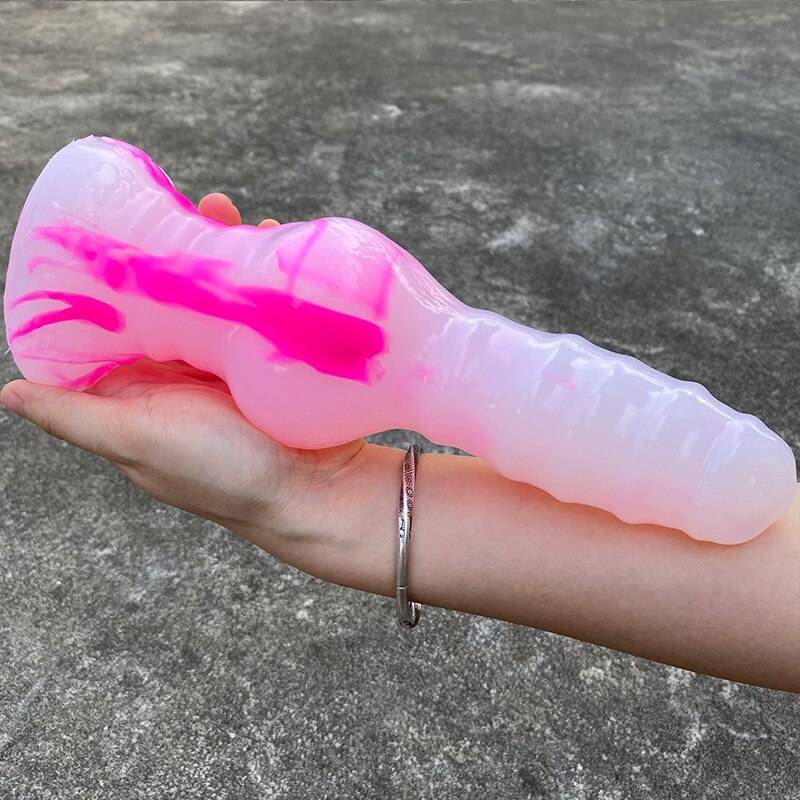 Enorme grosso cão vibrador macio silicone pênis grande pau phallus adulto sex shop brinquedo para as mulheres do sexo feminino masturbador ventosa anal brinquedos