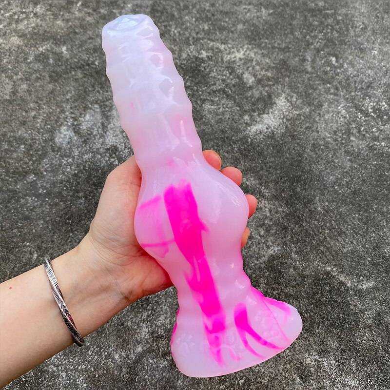 Enorme grosso cão vibrador macio silicone pênis grande pau phallus adulto sex shop brinquedo para as mulheres do sexo feminino masturbador ventosa anal brinquedos